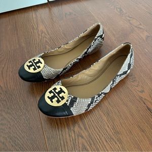 Tory Burch Minnie Cap Toe Ballet Flat